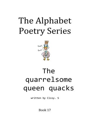 cover image of The Quarrelsome Queen Quacks